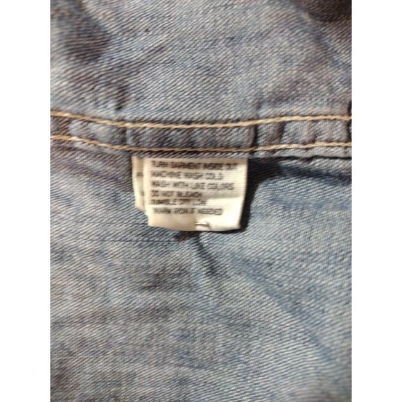 Polo Ralph Lauren Girl's Size 12 Denim Cotton Shirt Dress - Picture 9 of 11